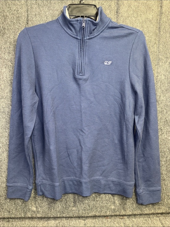 Vineyard Vines Other - Vineyard Vines Boys Heather Blue Quarter-Zip Pullover